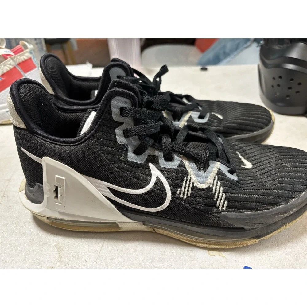 Nike Men's Lebron Witness VI TB Black/White‎ Basketball Shoes Size 12 DO9843-002